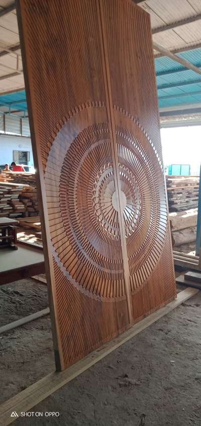 Share Ur Contact Details If You Can Make A Wooden Door Exactly Like This One. 
Size: 8x5 Feet