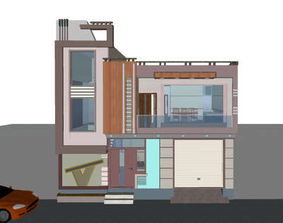 3BHK AERODYNAMIC DESIGN HOME