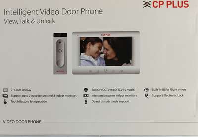 7" Video Door Phone CP Plus, Hikvision, Panasonic. Godrej, Alba. quoted Price for CP Plus VDP Only.