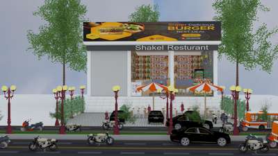 restaurant front elevation design 

contact me dm



 #MrHomeKerala  #ElevationHome  #homedecoration