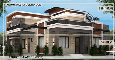 #3d Elevation # Home design # Front Elevation