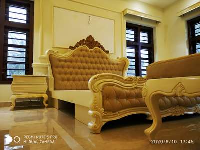 luxury wooden cot # bedroom sets #MasterBedroom  #KingsizeBedroom