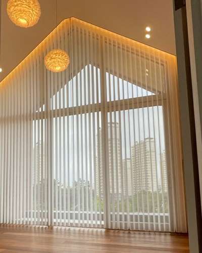 #WindowsIdeas /aabhalouvers/smart curtain/look like curtain act like blinds