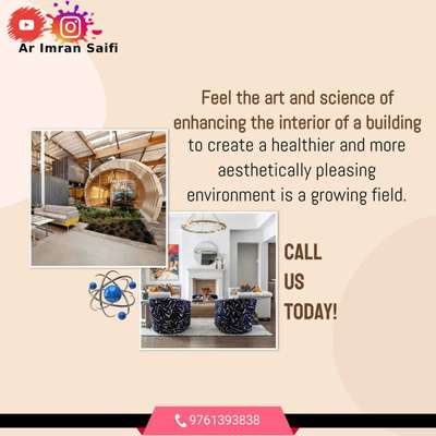 Contact us For Best Interior of your house..
end to end Interior work in Noida, Delhi, Gurugram.. #InteriorDesigner  #ModularKitchen  #Architect  #Architectural&Interior  #noida  #noidaarchitects  #noidadiaries  #DelhiGhaziabadNoida  #noidasector50  #bestinterior  #budgetinteriors  #SmallBudgetRenovation  #HouseRenovation  #KitchenIdeas  #KitchenRenovation  #renovations  #Renovationwork  #renovationideas  #client  #affordableluxury  #affordablehousing  #affordableprices  #bestdesign  #LivingroomDesigns  #BedroomDecor  #BedroomIdeas  #KitchenIdeas