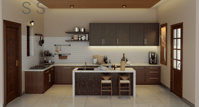 ... KiTcHeN...

Proposed design.

 #KitchenInterior 
 #islandkitchen  #WoodenCeiling  #InteriorDesigner  #architecture #aestheticartwork   #CelingLights #lightingdesign  #KitchenInterior  #ClosedKitchen  #LargeKitchen  #interiordesignkerala  #KitchenIdeas  #KitchenCeilingDesign  #ModularKitchen  #KitchenDesigns