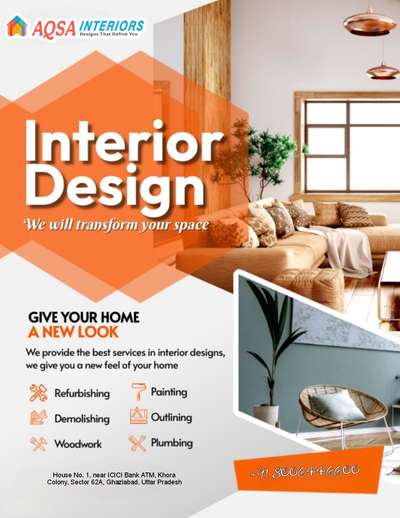 Contact us. transform your home | AQSA INTERIORS |  #FalseCeiling  #InteriorDesigner  #KitchenIdeas  #WoodenKitchen  #KitchenRenovation  #LivingroomDesigns  #LivingRoomTVCabinet  #Washroom  #washroomwork  #BalconyIdeas  #LUXURY_INTERIOR  #interiorghaziabad  #interiorarchitect