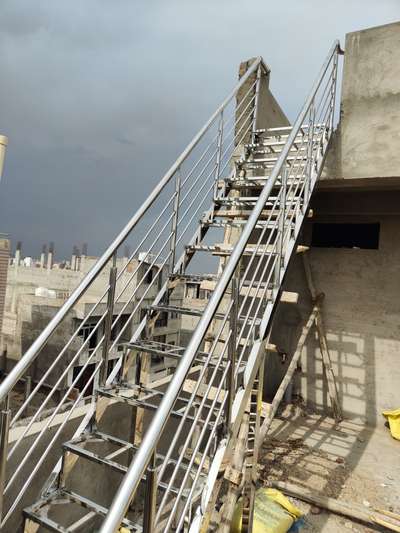 #steelrelingsteps
 #StainlessSteelBalconyRailing  #steelallworks