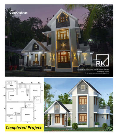 Completed Project #calicut 
#rkarchitecturestudio