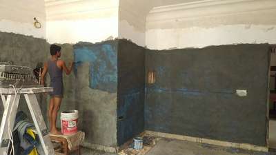 Old wall  waterproofing