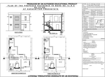 #2DPlans #SmallHouse  #new_home  #modernhome  #budget-home