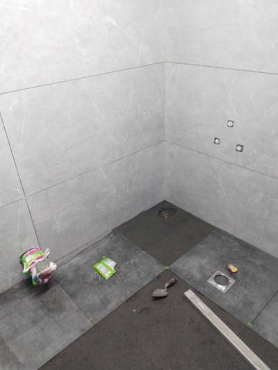 Bathroom mainteance work  tile work
