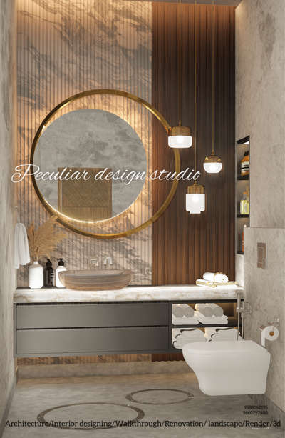 powder washroom design ideas .

 #InteriorDesigner #Architectural&Interior #washroomstories #washroomdesign #interastudioLuxury