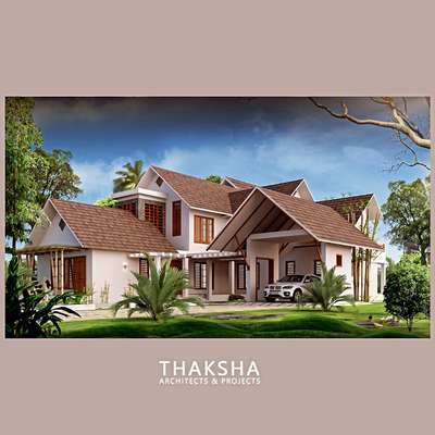 #ContemporaryDesigns #TraditionalHouse #muvattupuzhahome #architecturedesigns