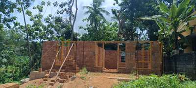 My New project Traditional building with interlock brick work on progress....