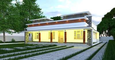 #SingleFloorHouse #ContemporaryHouse