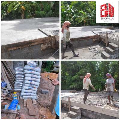 Finally its over #GF slab#
#trivandrum 
#budgethome 
#modernhomes 
#quality
