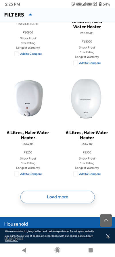 Choose you this Water heater
because 💯% Shockproof Pretended company
