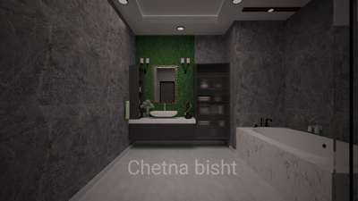 washroom design (3ds max )