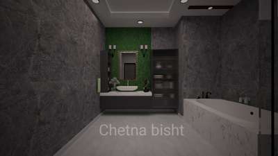 washroom design (3ds max )