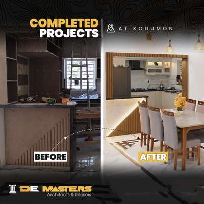 Experience the remarkable transformation with Demasters! Explore before and after images of our completed project at Kodumon. See how we turn ideas into reality. Contact us now to begin your own journey of transformation!
#Demasters #interior #interiordesign #interiordecor #architecture #pathanamthitta #construction #interiorworks #DesignInspiration #3Ddesign #HomeInteriors #HomeDesign #InteriorInspiration #LuxuryInteriors #DecorTrends #StyleYourSpace #interiordesigningcompany #bestinteriordesign #ongoingprojects #CompletedProjects
