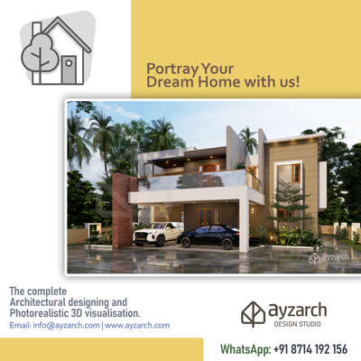ബഡ്ജറ്റിന് അനുസൃതമായി മനസ്സിനിണങ്ങിയ വീട് ഡിസൈൻ ചെയ്യണോ? 
എങ്കിൽ ഇനി കാത്തിരിക്കേണ്ട..!  
മനോഹരമായ ഡിസൈൻ കൺസെപ്റ്റുകളുമായി ഞങ്ങൾ റെഡി... 
www.ayzarch.com
  Email: info@ayzarch.com
Celebrating Architecture!
Let's Portray together.
 #architecturalvisualization  #InteriorDesigner  #KeralaStyleHouse  #architecturaldesigner  #budgethouses
