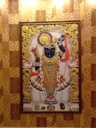 #customised_wallpaper  #shrinathji  #interior_wallpaper  #wallpaperforlivingroom  #customisedwallpaper