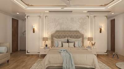 #InteriorDesigner  #Architectural&Interior  #LUXURY_INTERIOR  #MasterBedroom