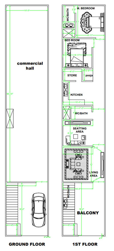 *2d  designs*
The design includes all  architecture designs like in 2d we provide plan,beam & column placement, dranage design 
and in 3d we provide elevation