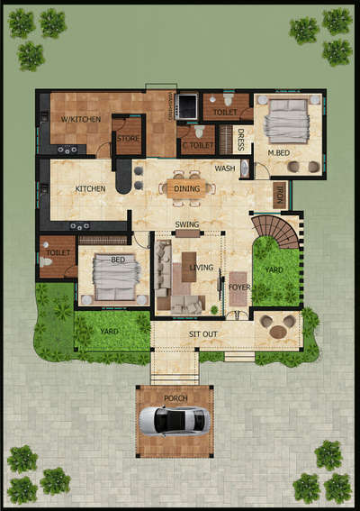 #FloorPlans #SouthFacingPlan #CivilEngineer #modernhome