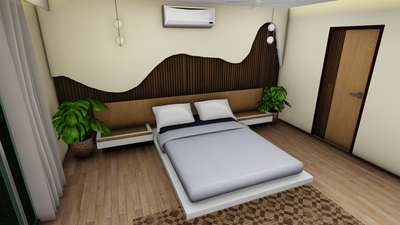 A master bedroom design for a client..