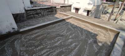 waterproofing project at peroor # Fosroc #terracewaterproofing