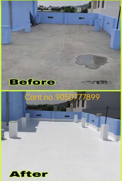 Terrace waterproofing