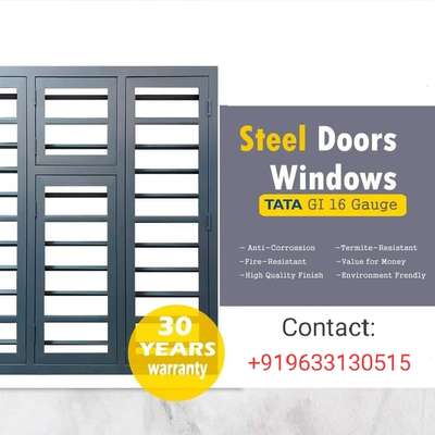 #SteelWindows #steeldoors #tatasteel