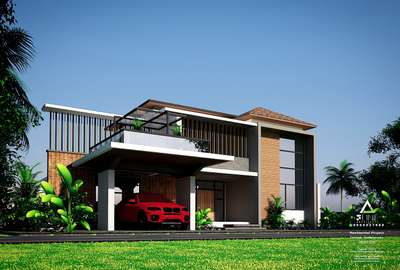 Residence @Cherukulamba
4BHK 2700SQFT
,
#HomeDecor #KeralaStyleHouse #homeexterior #ElevationHome