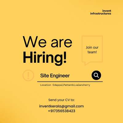 hiring

send your resume #hiring #jobs #siteengineer

#jobs
#civilengineer
#designer
