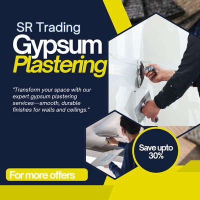 Gypsum Plastering Solutions 
.
.
 #Gypsum #gypsumplastering #gypsumplaster