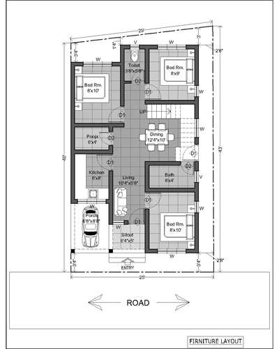 2D MODEL PLAN #bihar