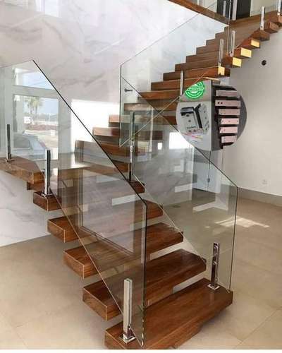 Glass railing...