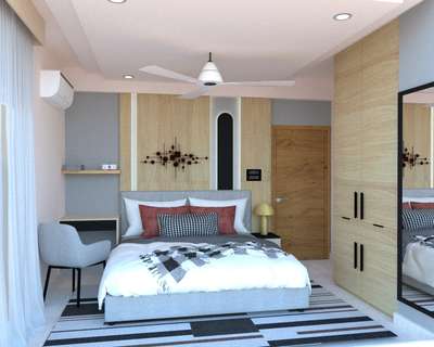 cozy bedroom interior concept... modern aesthetics
#InteriorDesigner #sketchup3d #vrayrender #designconcepts