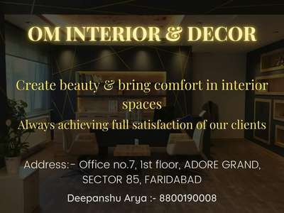 #OMINTERIOR&DECOR #ominteriordecor28 #GreaterFaridabad