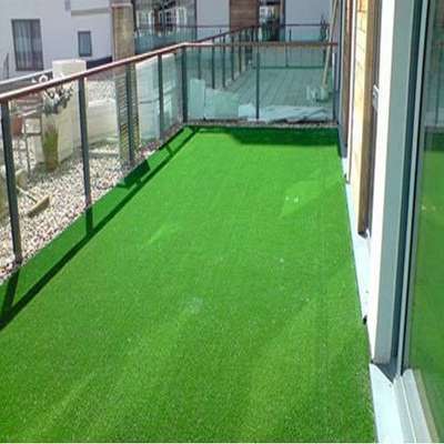 #grass #GlassBalconyRailing #artificialgrass