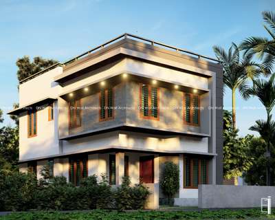 Proposed Residential Elevation @ Ernakulam

 #keralastyle #Architect 
#ContemporaryHouse #TraditionalHouse #kanur #jaliwork #residentialplan #ElevationDesign