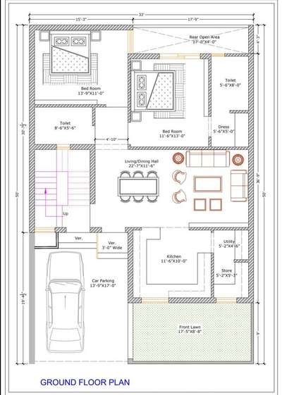 ₹1 स्क्वायर फीट में फ्लोर प्लान बनवाए 8871194779  #2d #2dplanning #FloorPlans  #planning