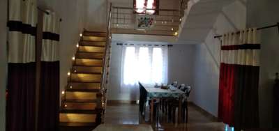 simple and humble staircase lighting,
cost efficient ,