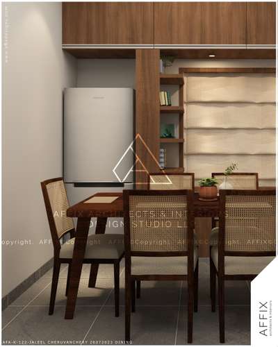 “Compact and chic! This dining space embraces minimalism without compromising on style, making the most of every inch with smart, sleek design. #Architect  #architecturedesigns  #Architectural&Interior  #kerala_architecture  #InteriorDesigner  #dining