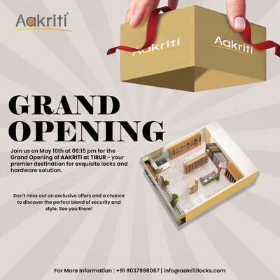 AAKRITI FACTORY OUTLET 
GRAND OPENING 🍁