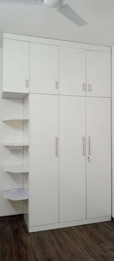 *wardrobe *
HDHMR (18mm) Thick Board Machinery Work in Wardrobe with soft close hinges And Channel