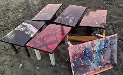 acrylic centre table