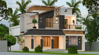 #MixedRoofHouse #ContemporaryHouse #TraditionalHouse #trendingdesign #InteriorDesigner #CivilEngineer #CivilContractor #3BHKHouse
