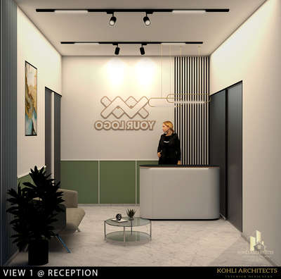 #receptiontable #receptiondesign #recentlycompleted #offices #3dwork